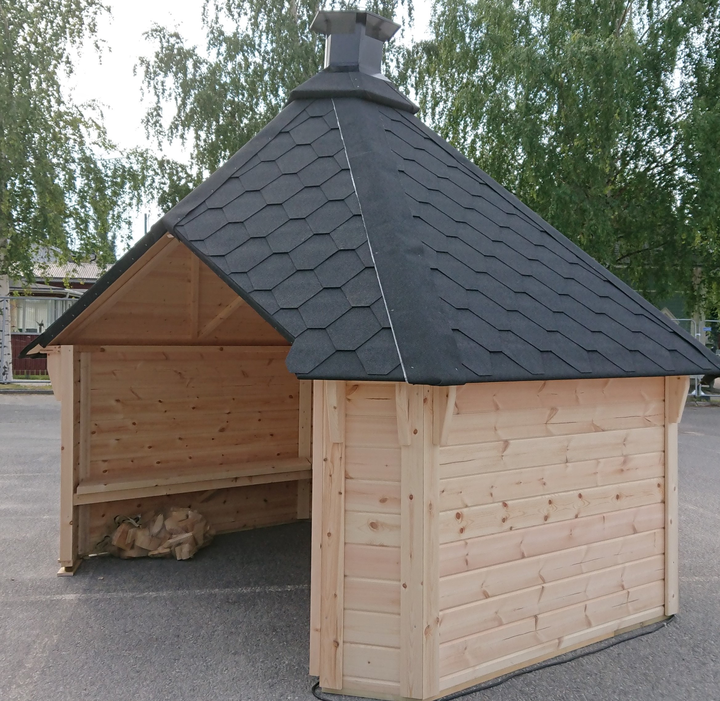 VINDSKYDD  ORIGINAL  9,2M² Planhyvlat timmer - 6