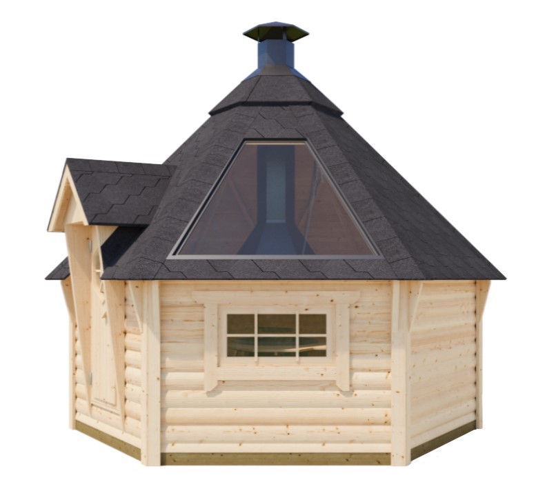 GRILLHUS  9,2m² + 1stk takvindu