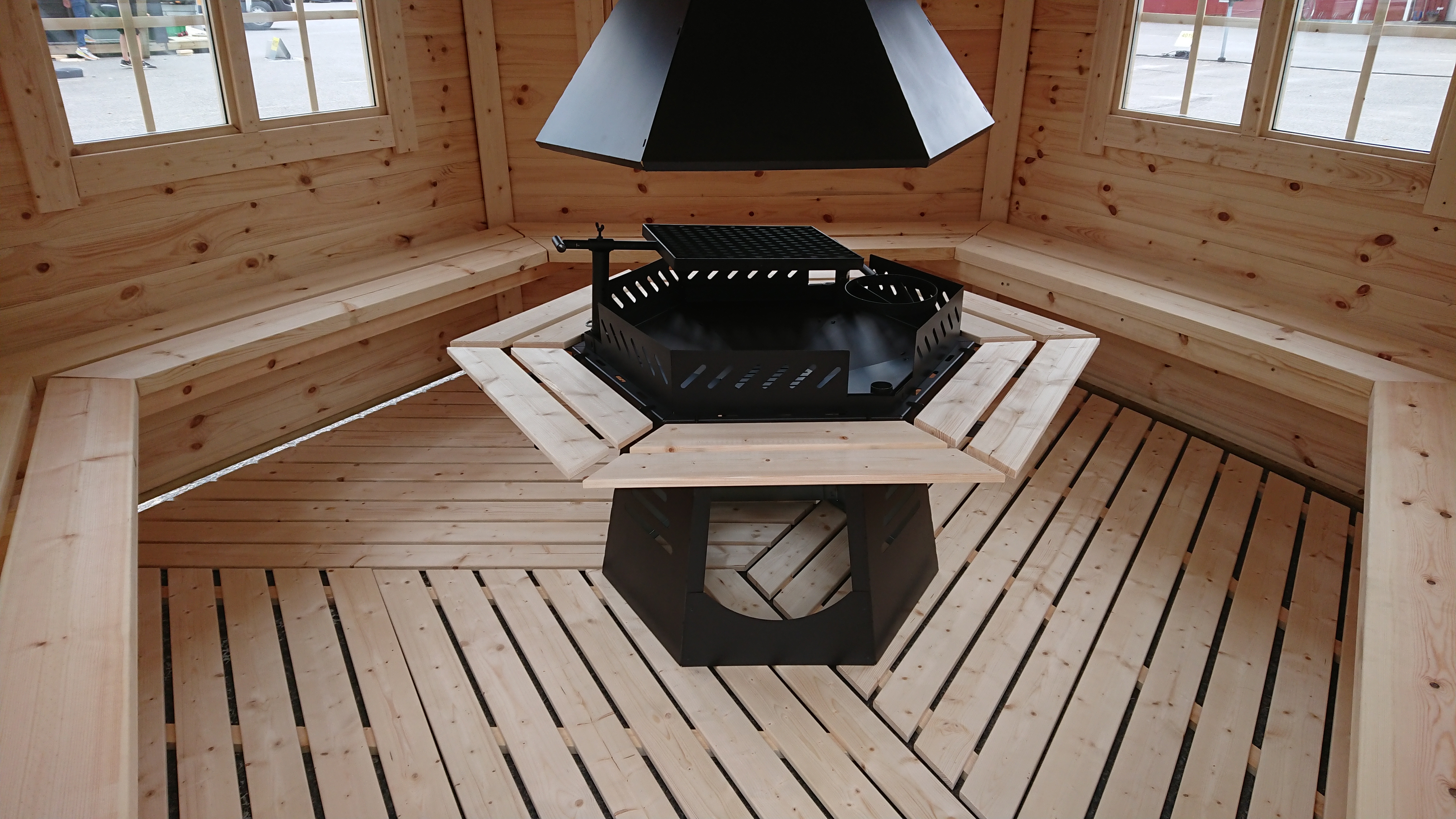 Kampanja HUVIMAJA 6 KANTTI 9,2M² Puolipyöreästä - 13