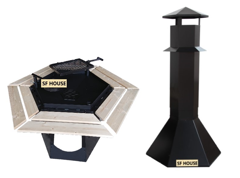 GRILLHUS BIANCA 11,9m² Rett tømmer - 4