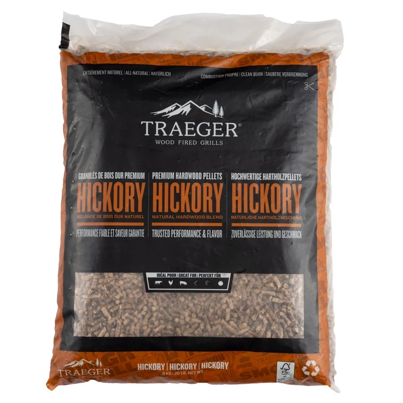 Traeger Hickory träpellets