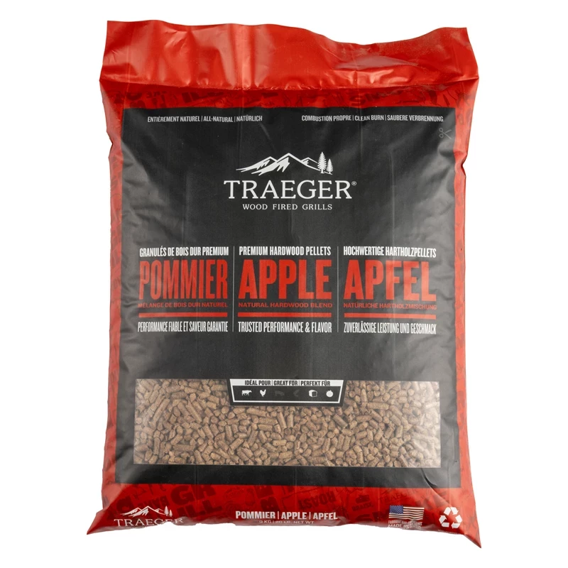 Traeger Äpple träpellets