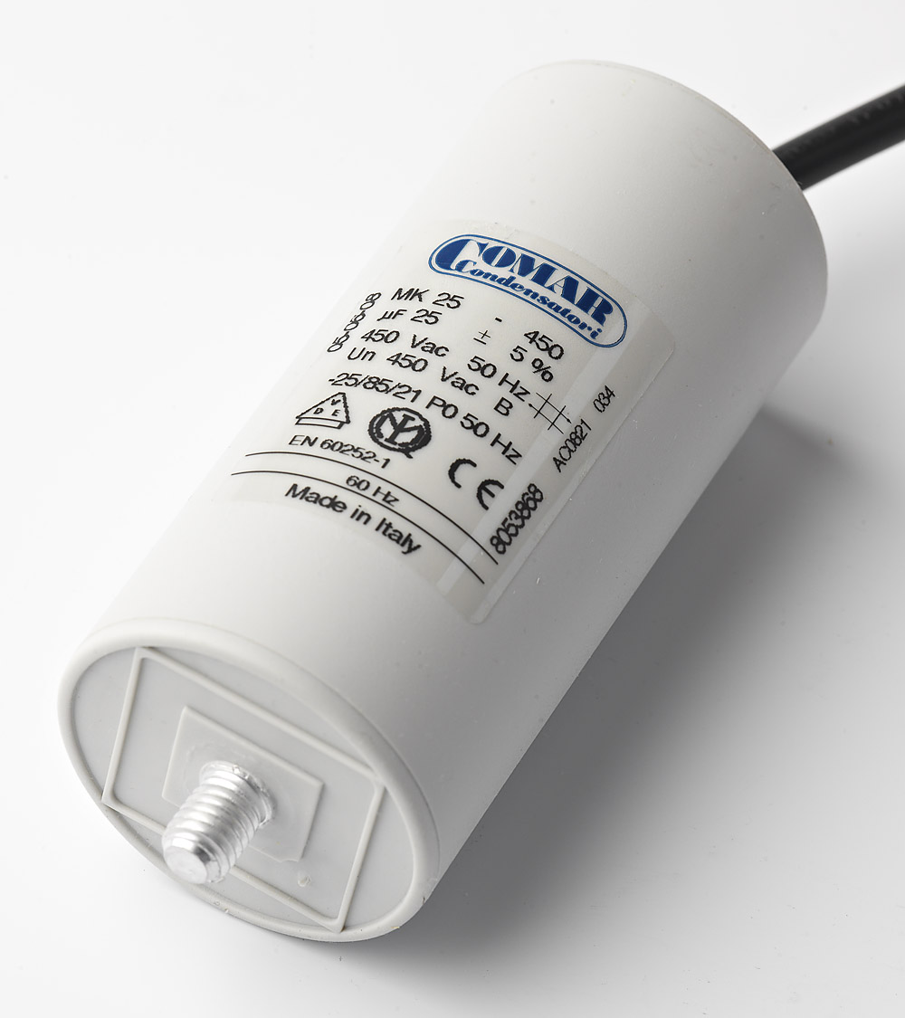 Kondensator 25 µF, 400V