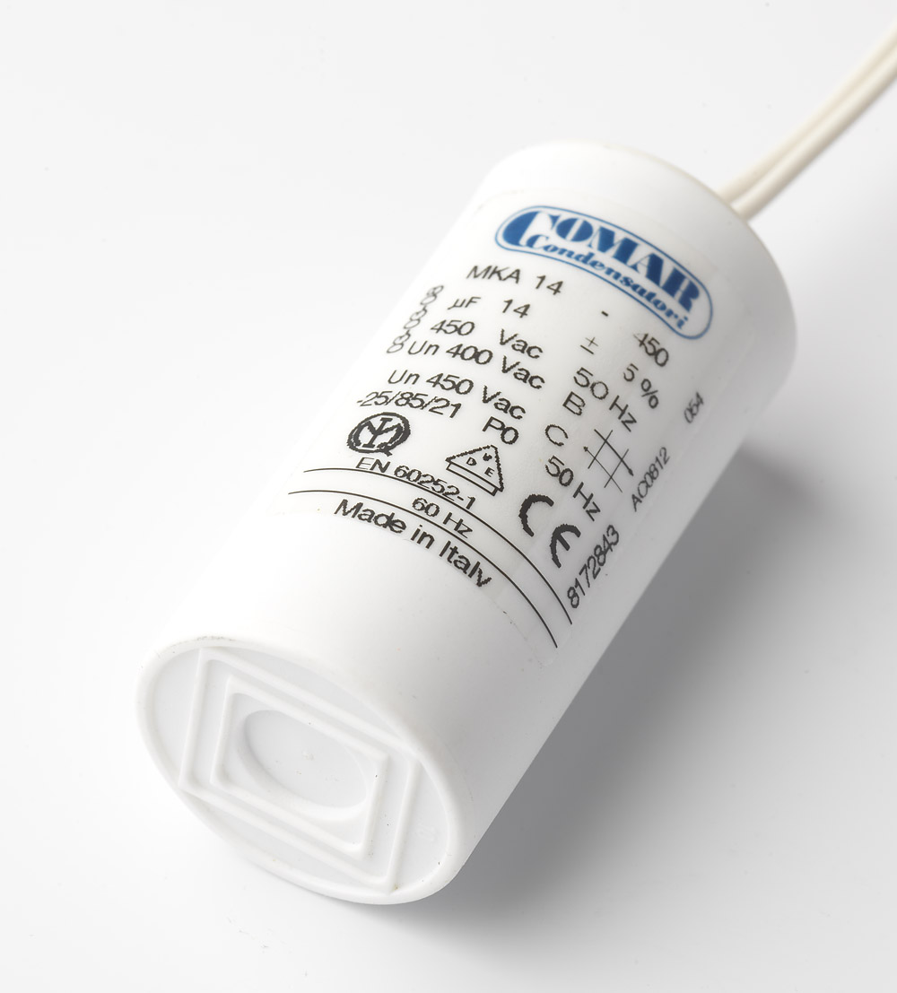 Capacitor 12µF, 400V, for motor reductor  (41908100)