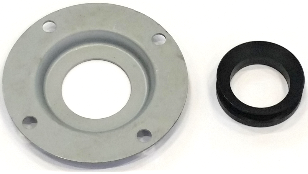 Lagerabdeckung mit Gummidichtung für Ø19mm Welle DP36