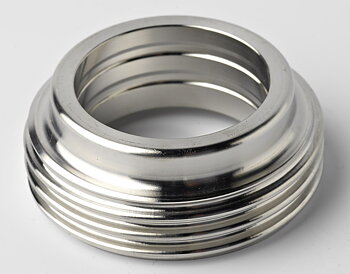 Nippel för valsning Ø38 mm, SMS 38