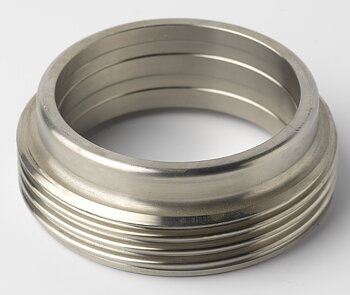 Nippel för valsning Ø63 mm, SMS 63,5