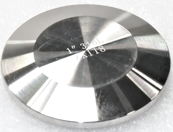 Anschluss-Flansch für APV-Ventil geschlossen 38 mm