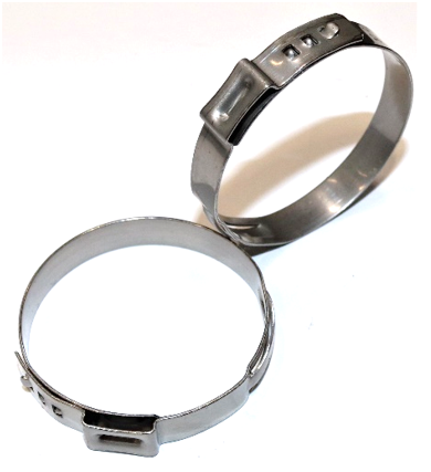 Hose clamp Ø34,4-37,6 mm, stainless steel