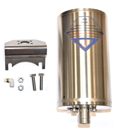 Pneumatischer Motor - Kit - für 63 mm (2½") Rohr mit I-Flansch