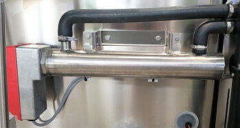 Heizung 3x230V 7,5kW, Montage an der Vorderseite des Tanks, Tankdurchmesser Ø1700-2100