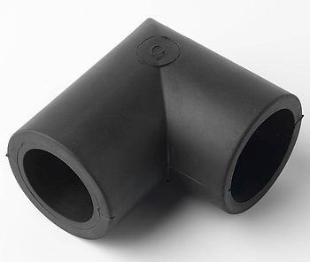 Angle 47/40, of rubber