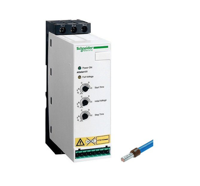 Mjukstarter 32A, 380-415V för kompressor, 3-fas