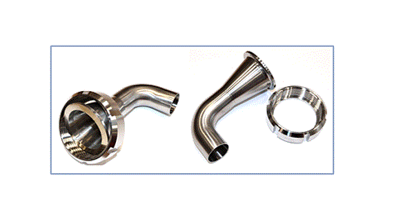 Übertragungsausrüstung von Milch alternativ Reinigungswassers