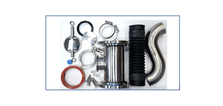 Robot kit for Ø51 mm milk transport pipe