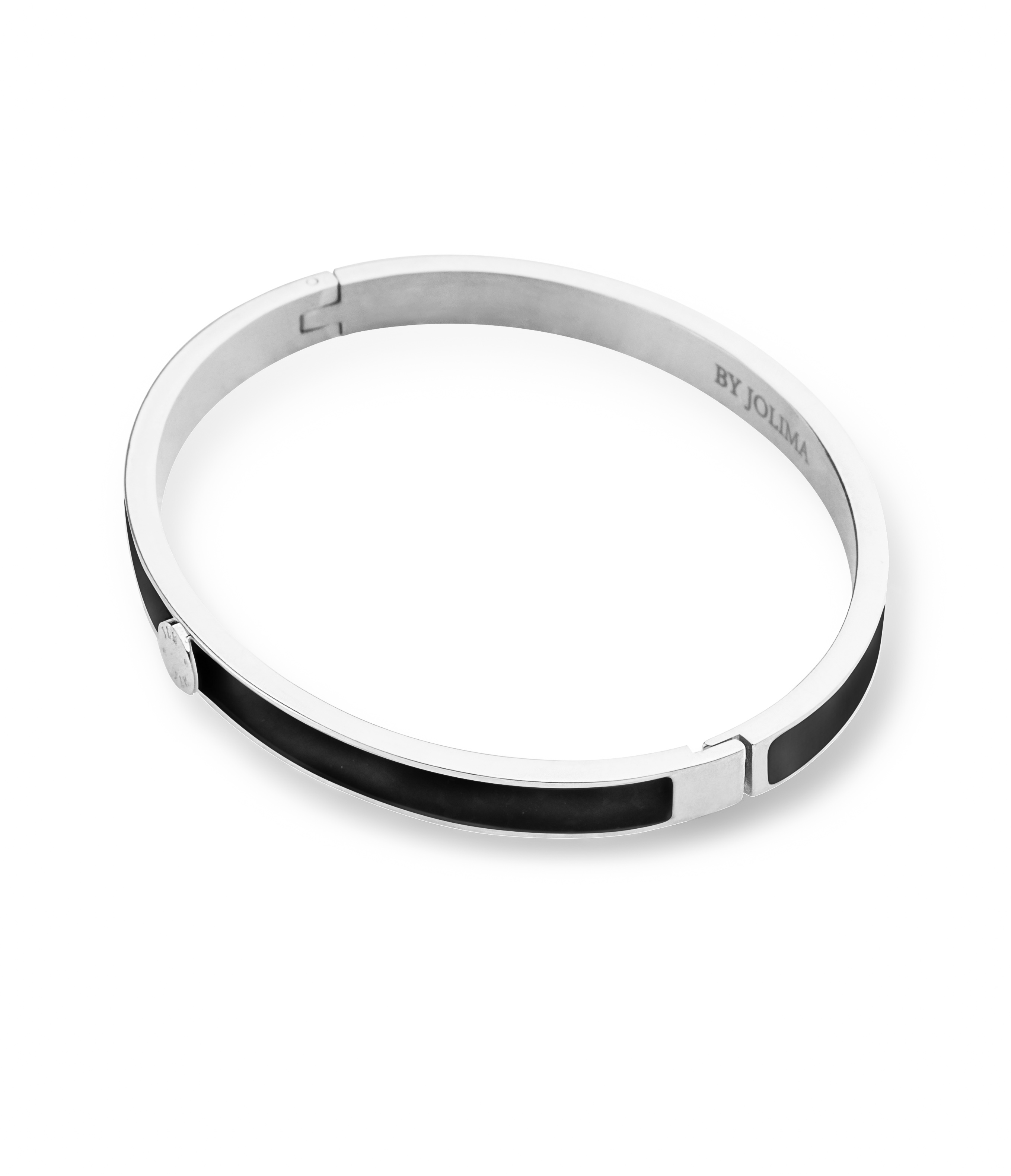Palermo bangle black silver - 4
