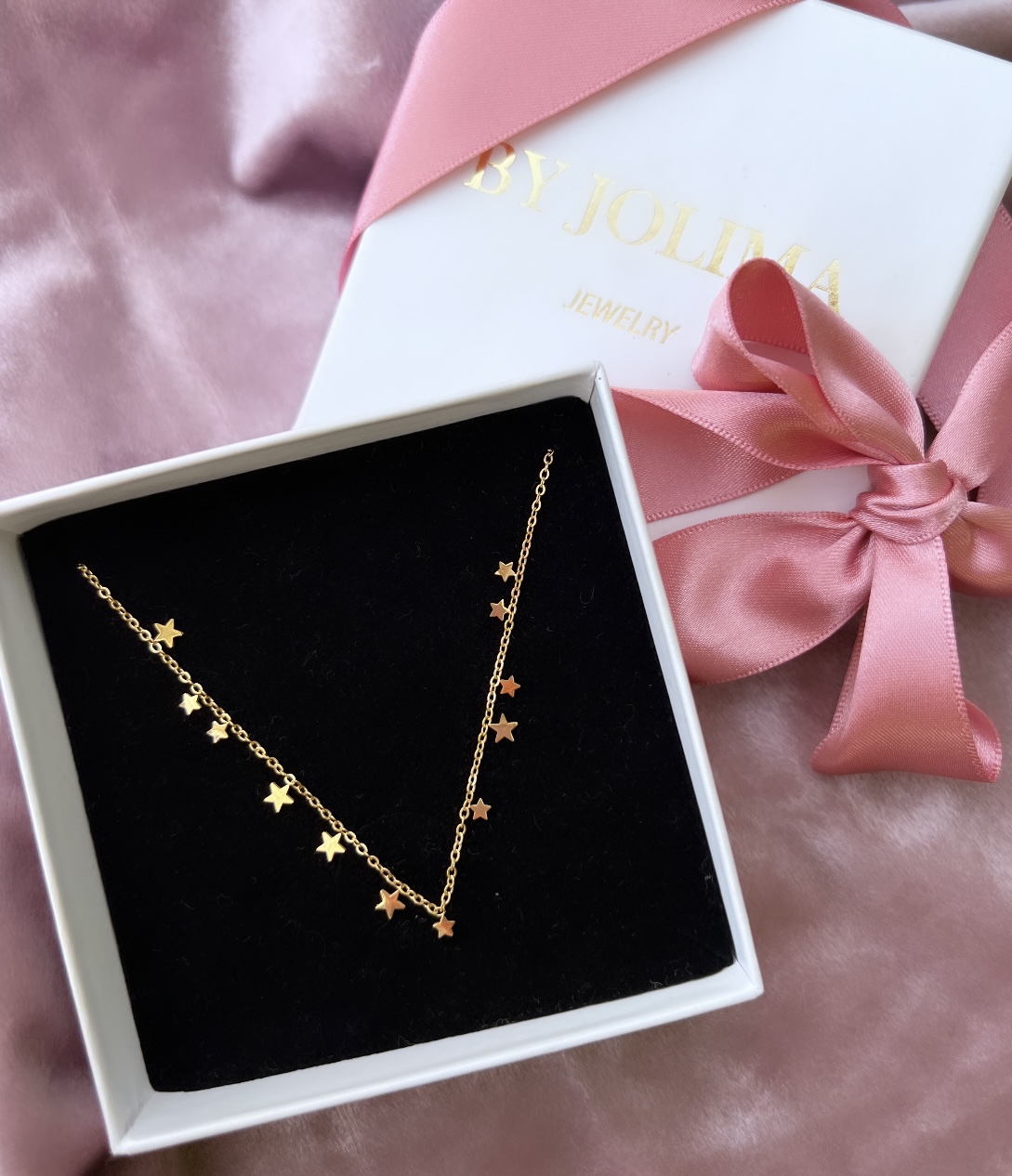 Multistar necklace , gold kids - 3