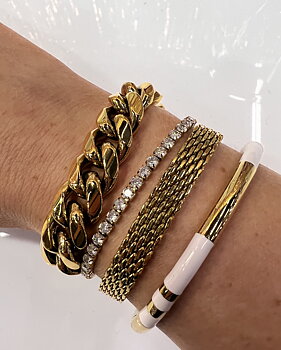 Iconic bracelet, gold