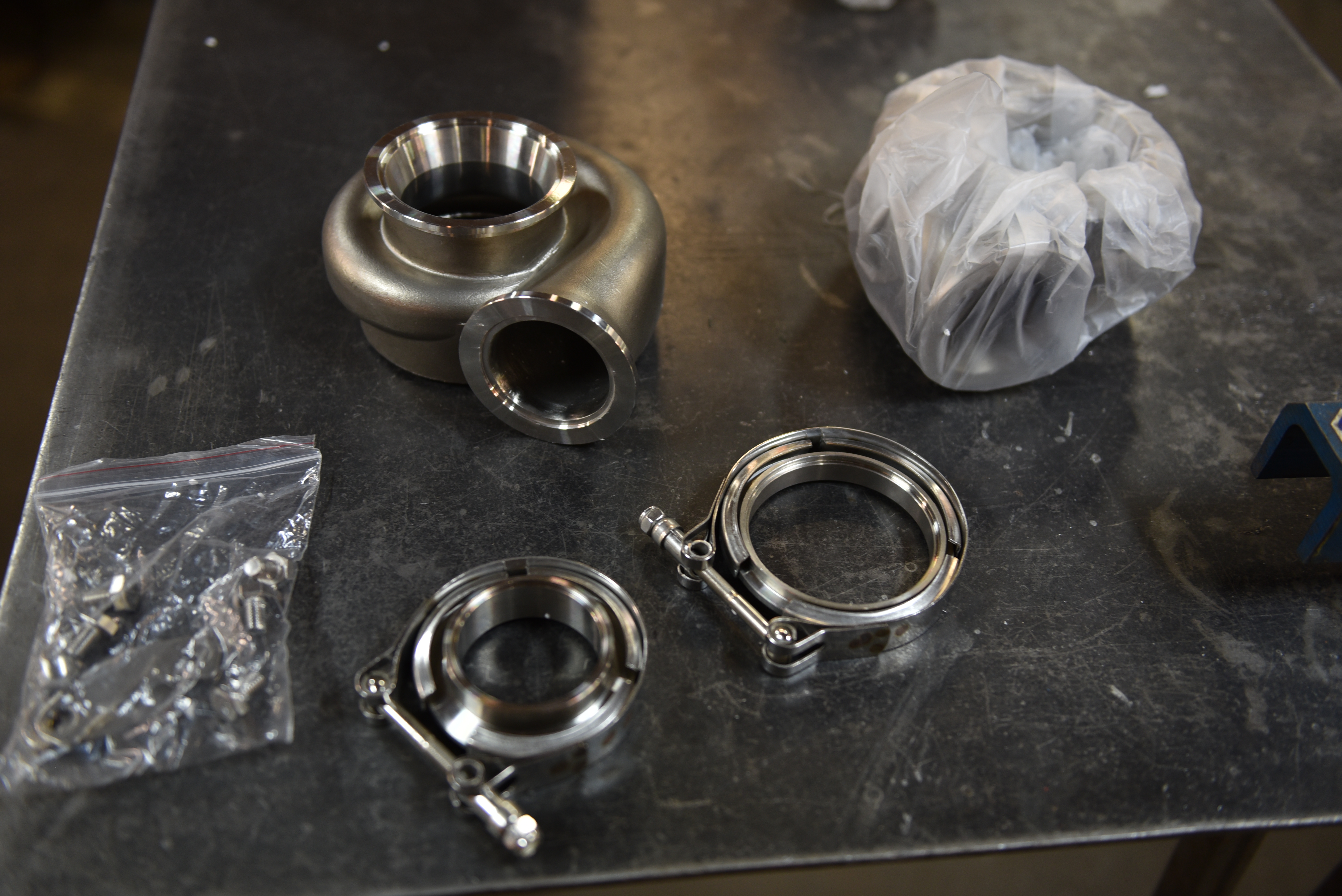 V-band turbine housing för AirWerks S200SX-E  - 2
