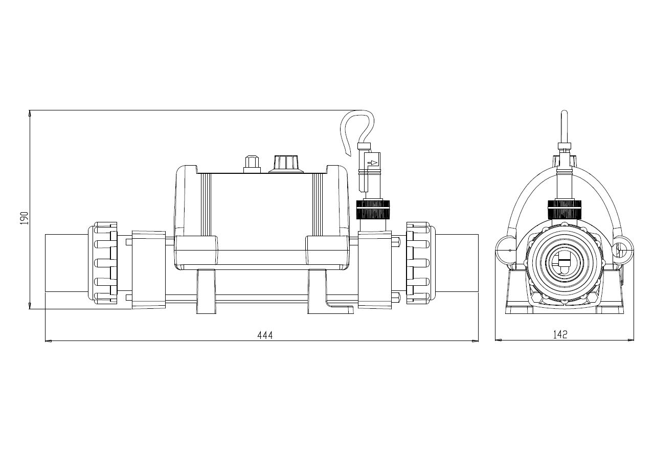 Elvärmare 3kw - 2
