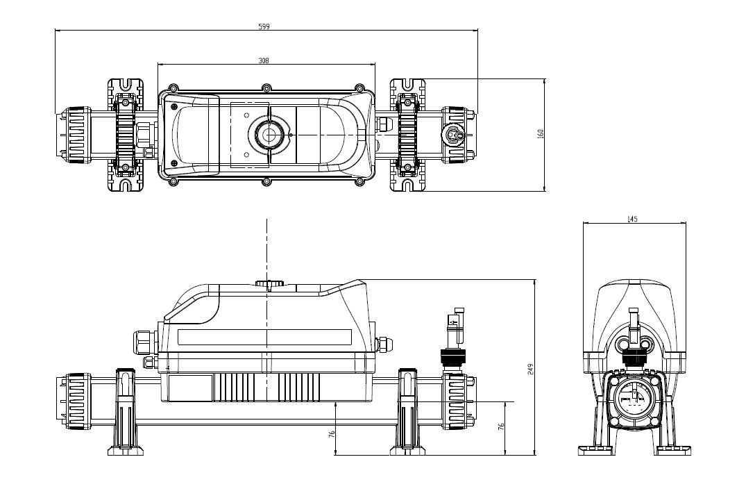 Elektrisk varmelegeme 6 kW - 2