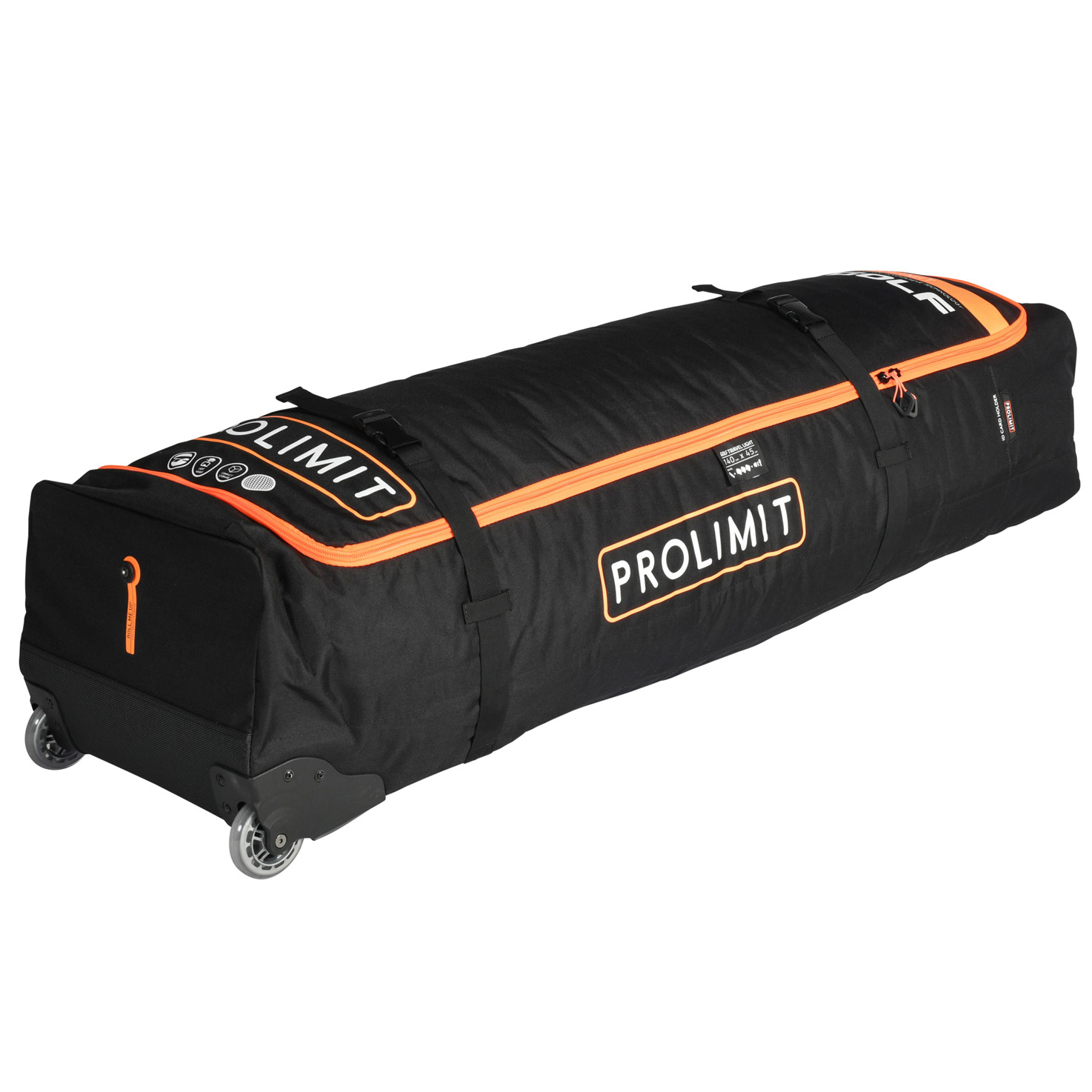 Prolimit Golf Travel Light  bag with fixed wheels 140 x45 cm -black - 4