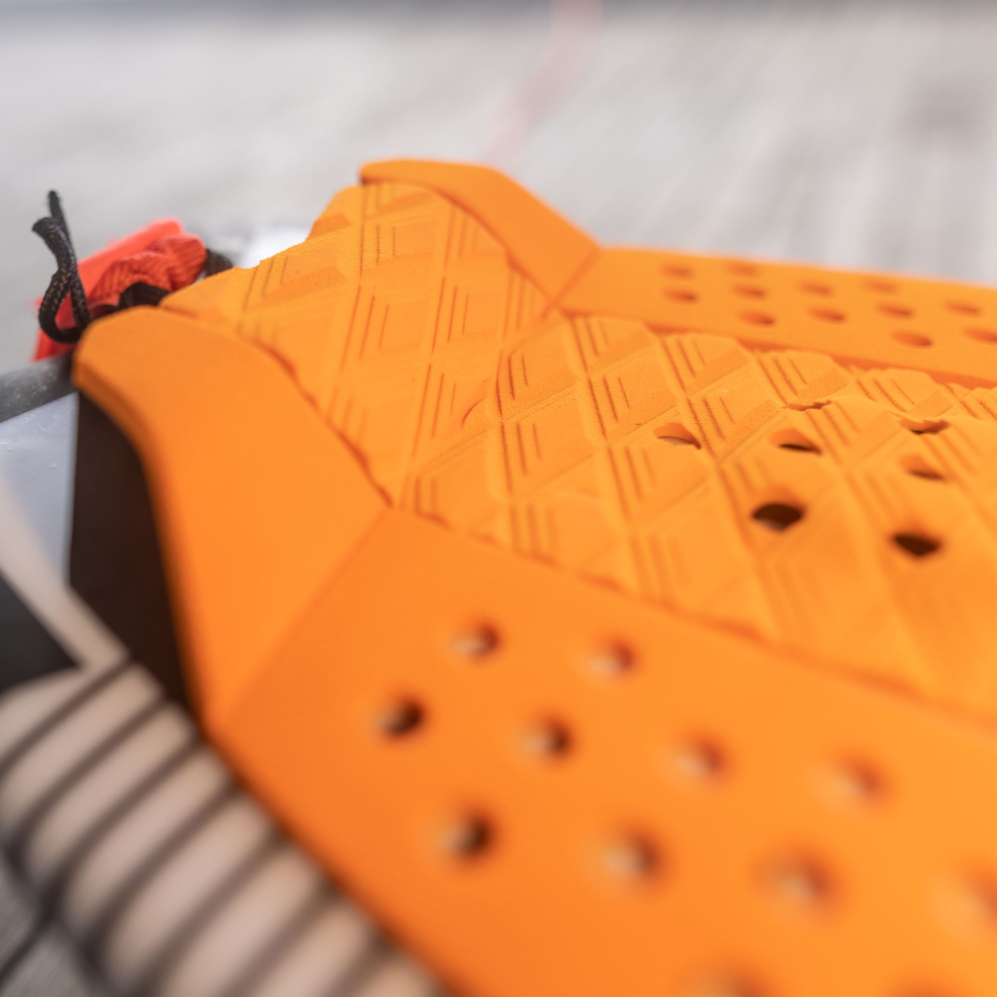 ROAM Footpad Deck Grip Traction Comp Pad Orange - 4