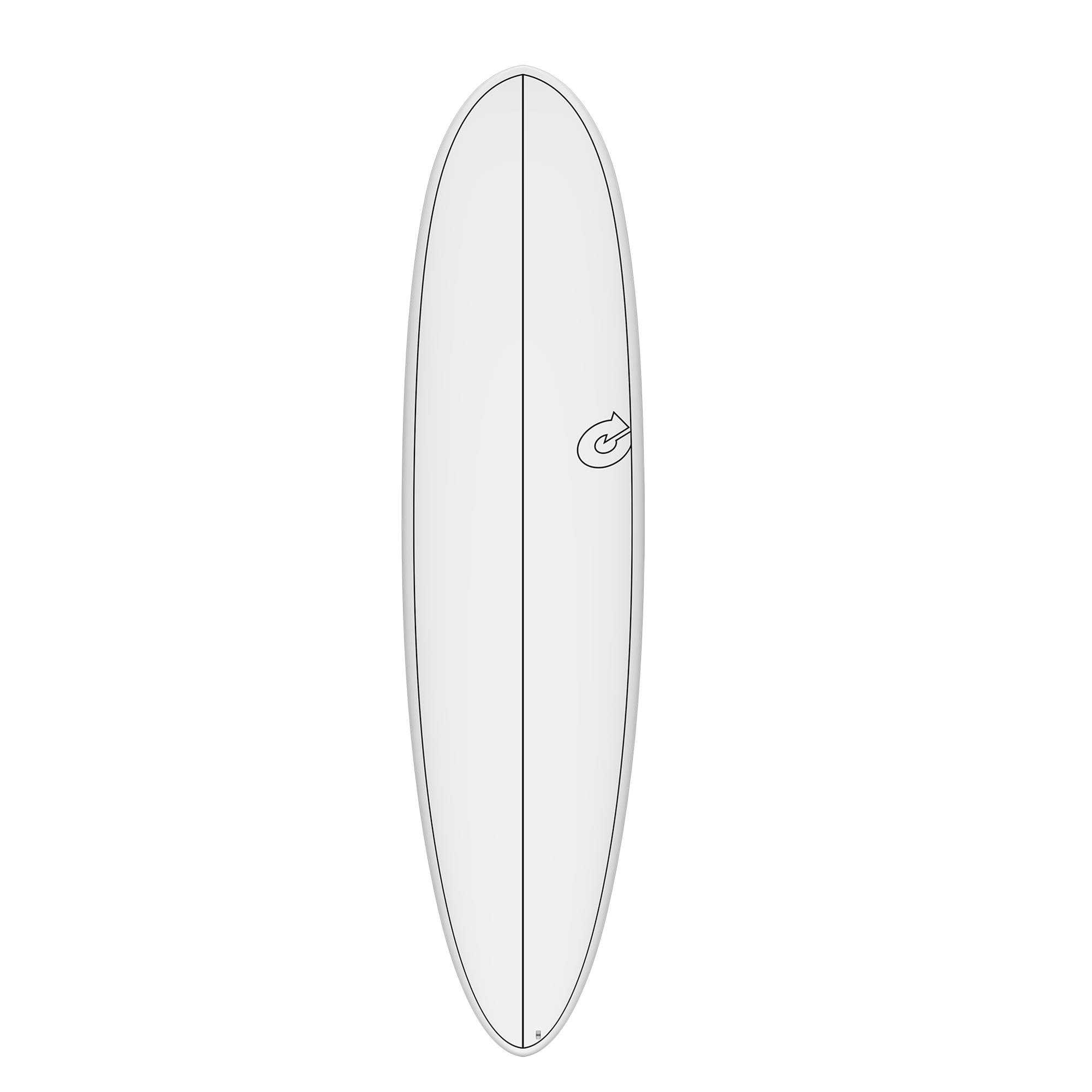 Surfboard TORQ TEC-HD M2.0 7.10 White Pinline