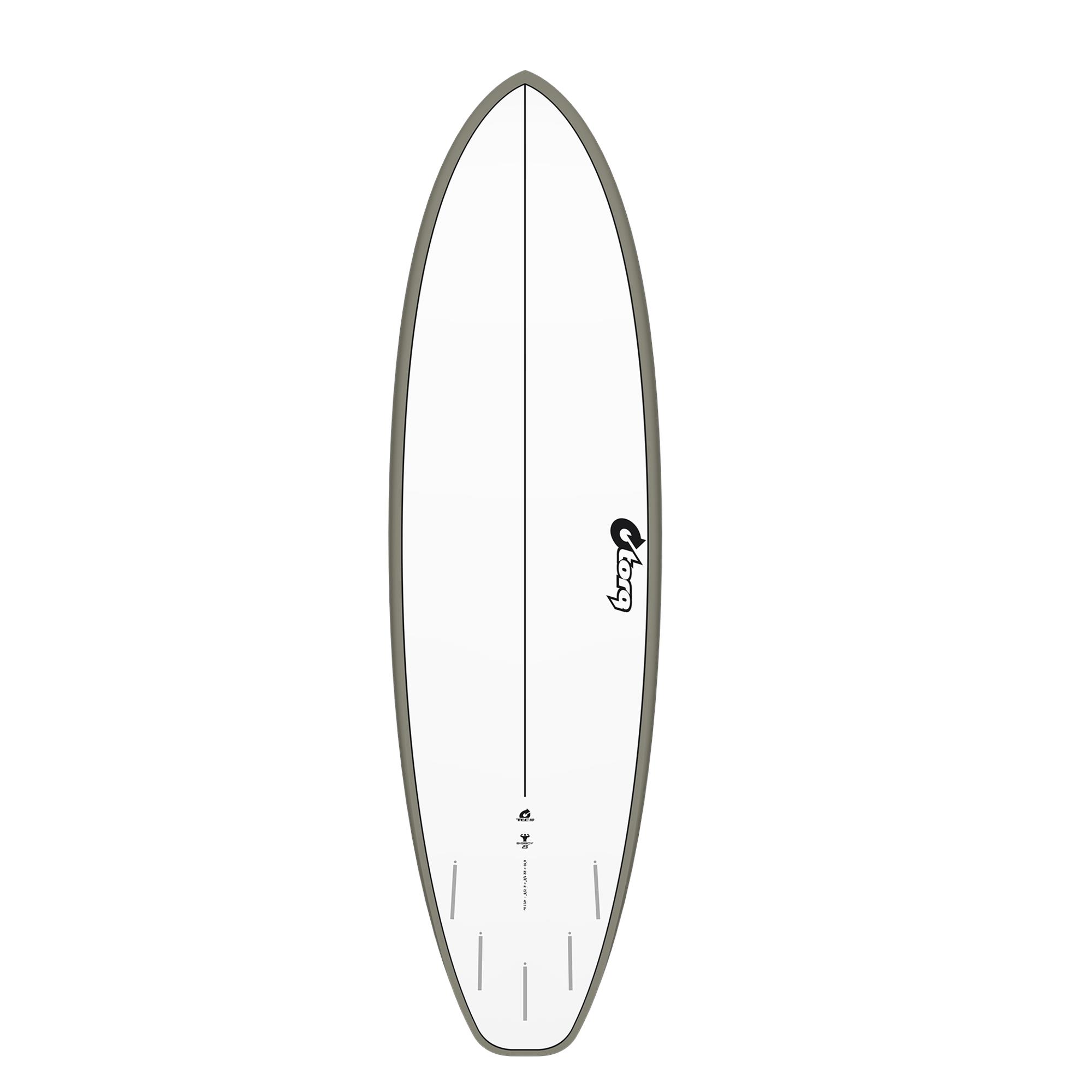 Surfboard TORQ TEC-HD BigBoy23 6.10 Graphite Rail - 2