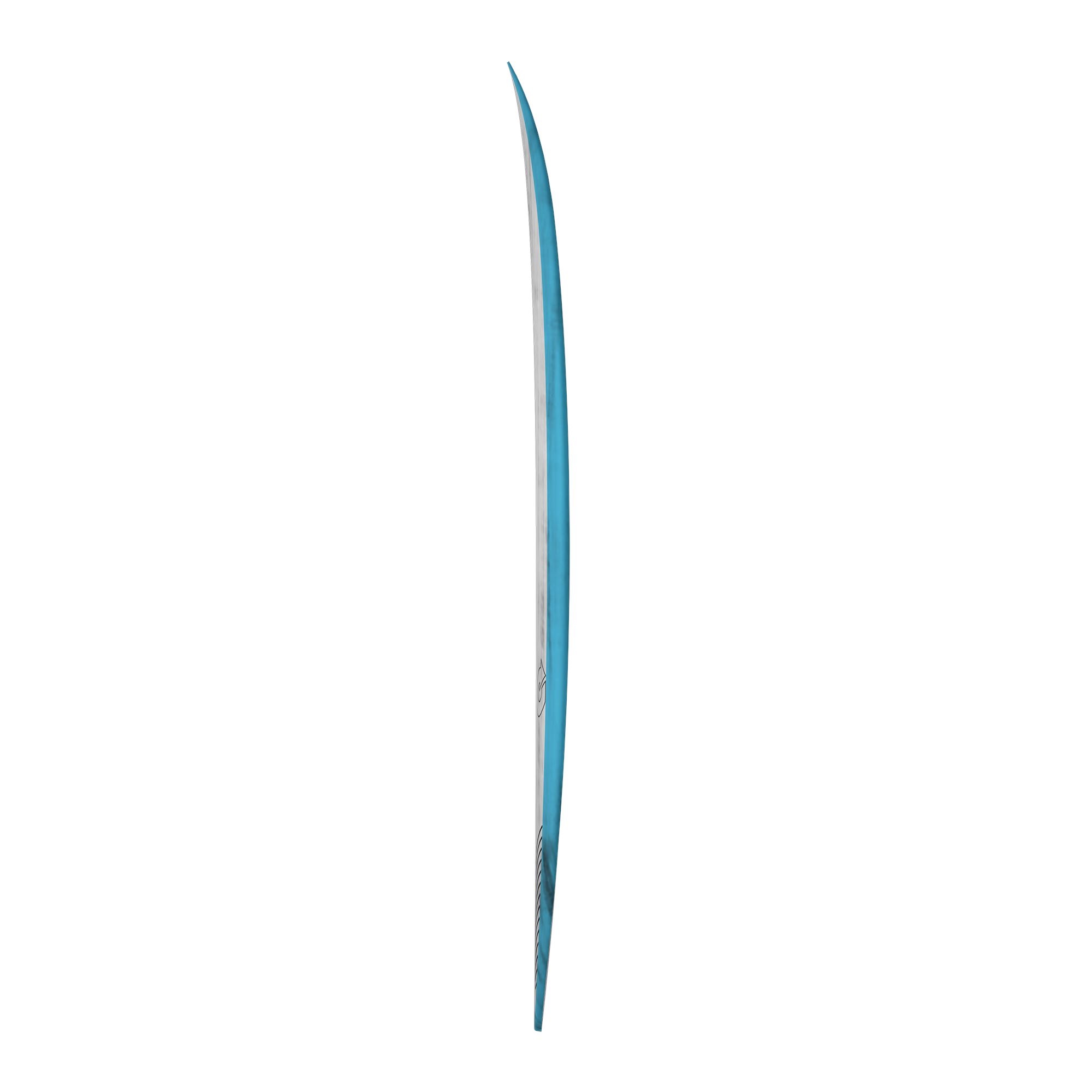 Surfboard TORQ ACT Prepreg Multiplier 7.4 BluRail - 3