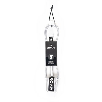 ROAM Surfboard Leash Premium 9.0 183cm 7mm white