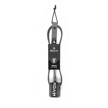 ROAM Surfboard Leash Premium 9.0 183cm 7mm gray