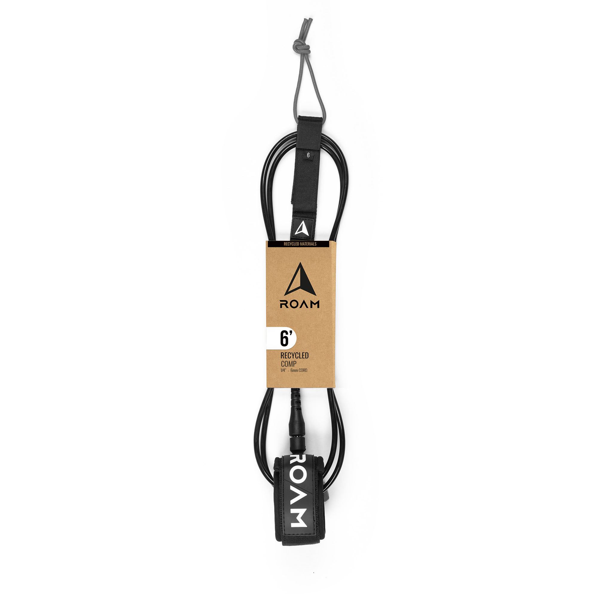 ROAM Surfboard ECO Comp Leash Recycled 6.0 6mm