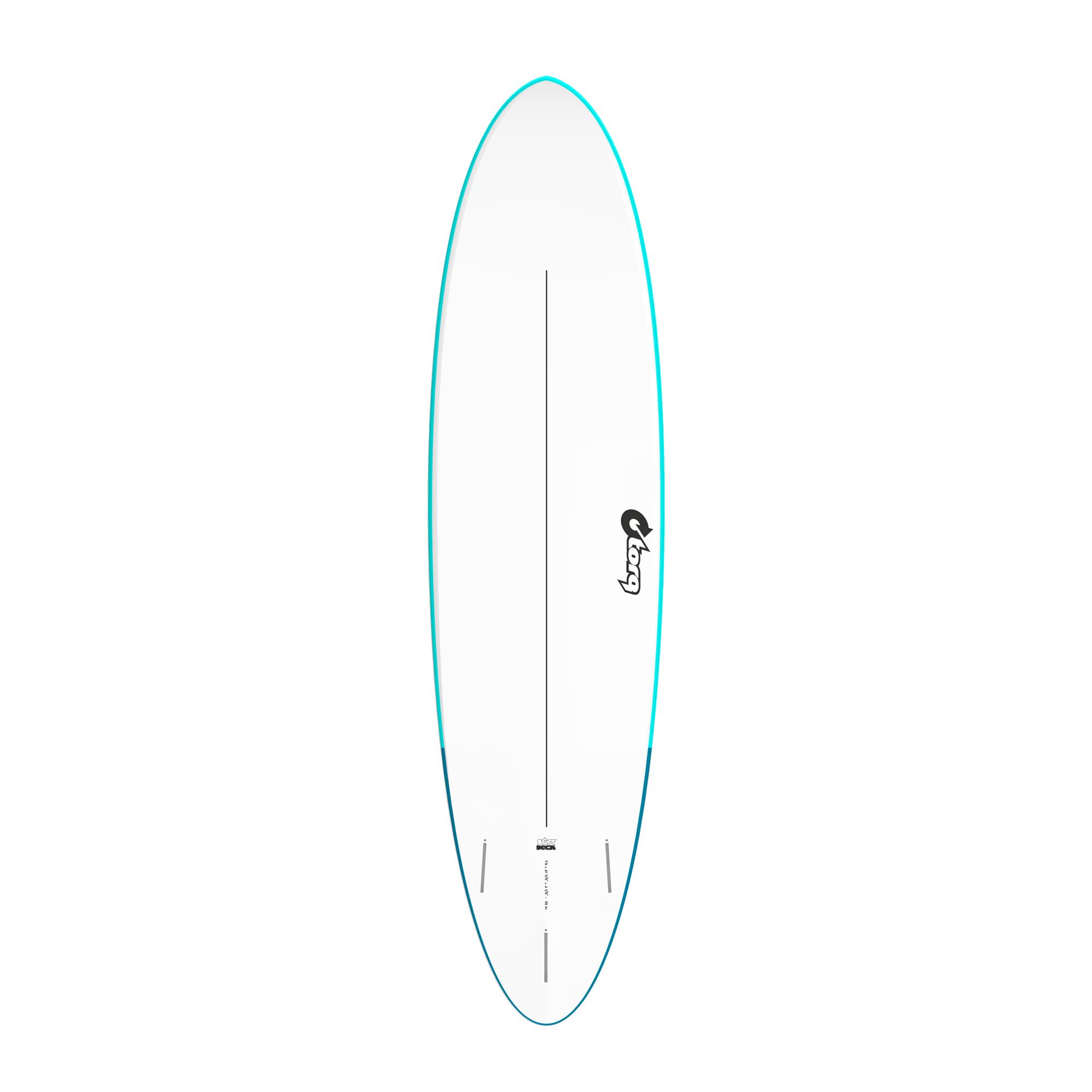 Surfboard TORQ Softboard EVA 6.8 Funboard blue - 3