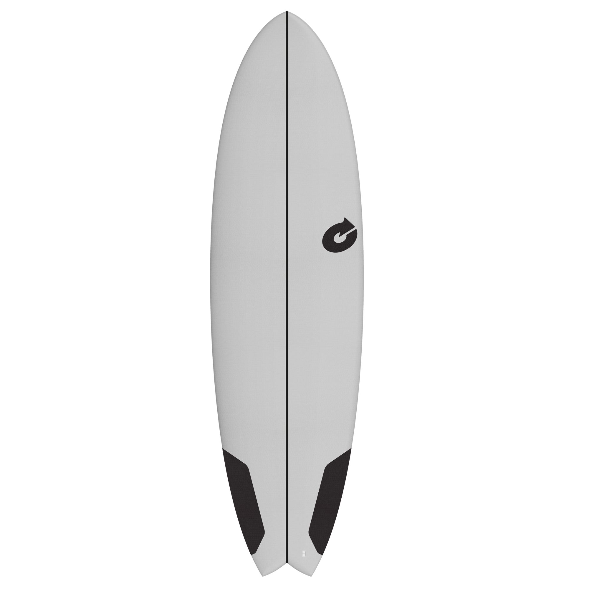 Surfboard TORQ Softboard EVA 6.10 Fish gray