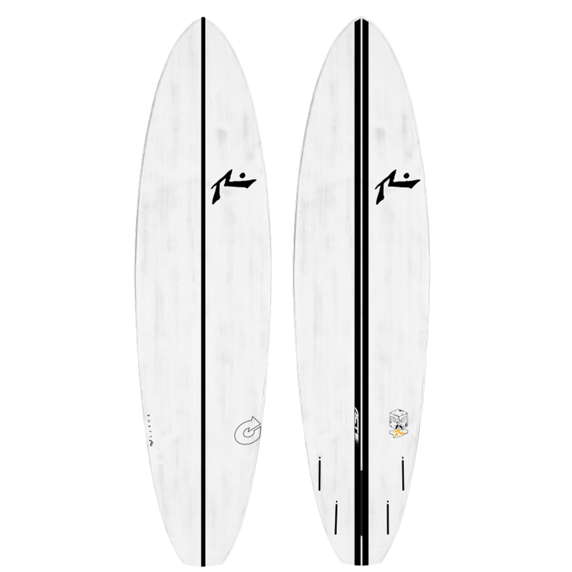 Surfboard RUSTY ACT Egg Not 6.10 Quad Single