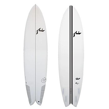 Surfboard Rusty Tec Moby Fish 7.0 Quad