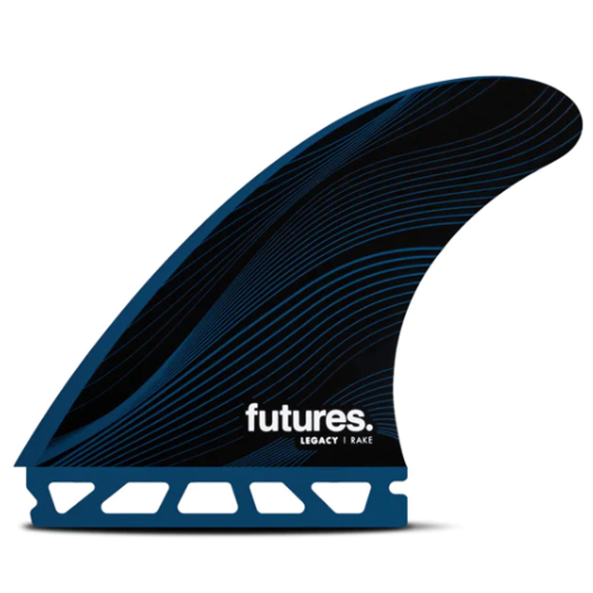 FUTURES Thruster Fin Set R8 Legacy Rake L - 2