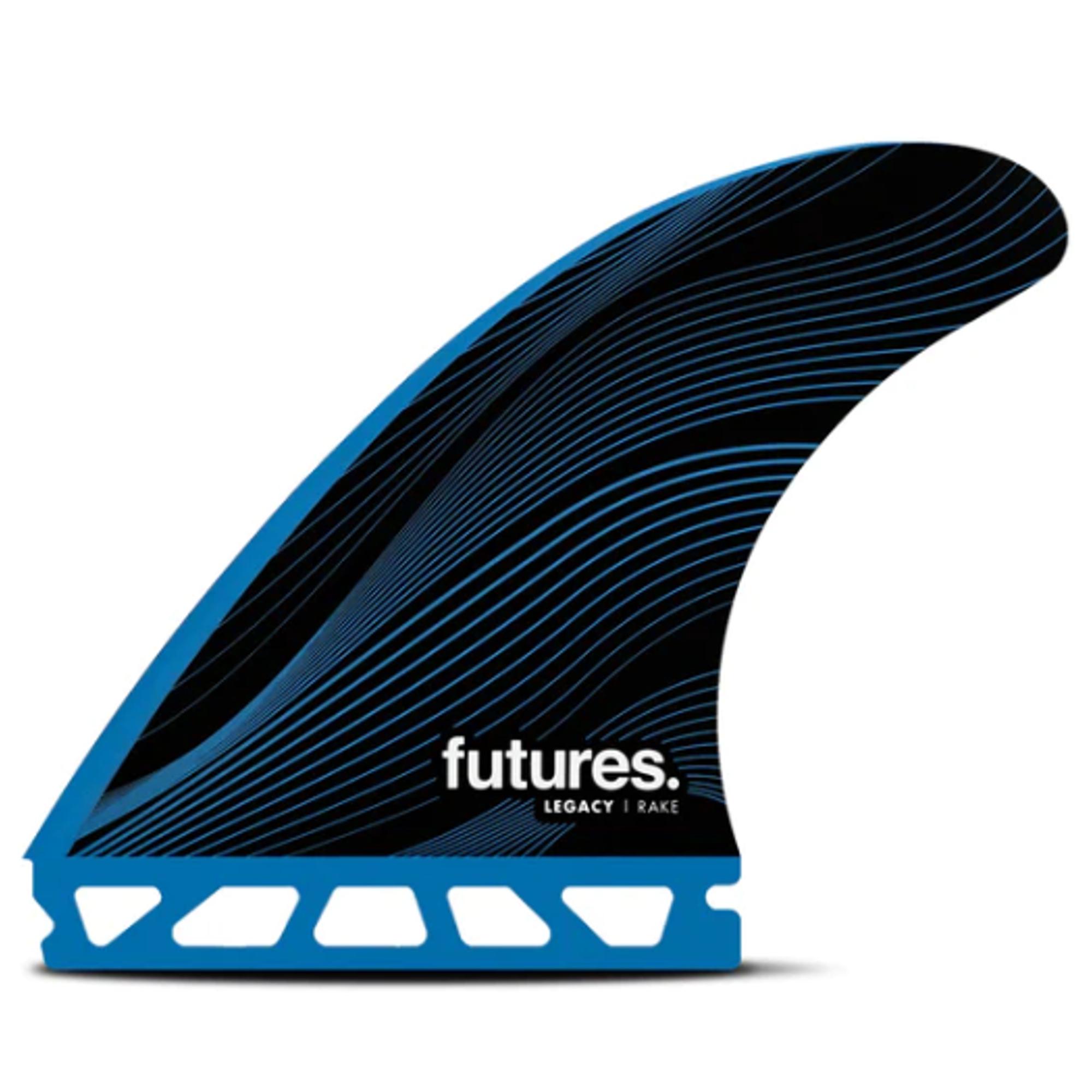 FUTURES Thruster Fin Set R6 Legacy Rake M - 2
