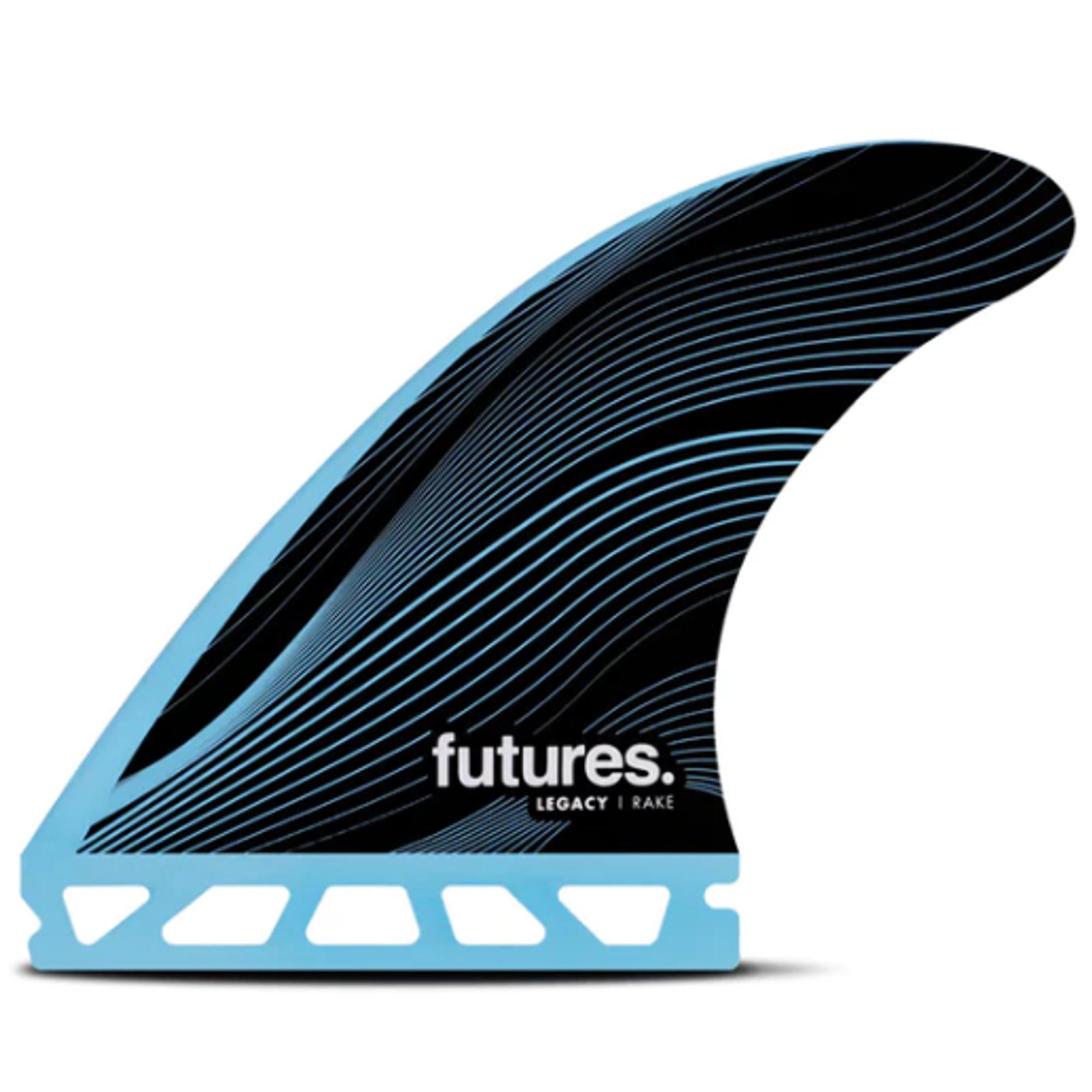 FUTURES Thruster Fin Set R4 Legacy Rake S - 2
