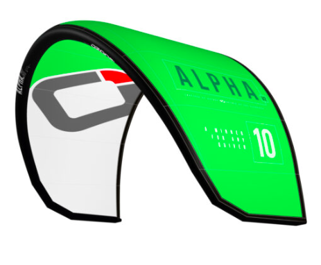 Ozone Alpha V2 Kite Kun med kompressorveske