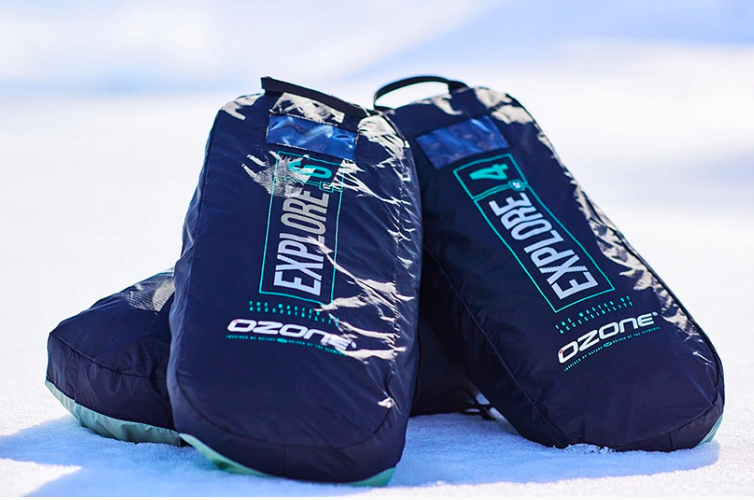 Ozone Explore V2 + compressor bag (single skin foil kite) - 2