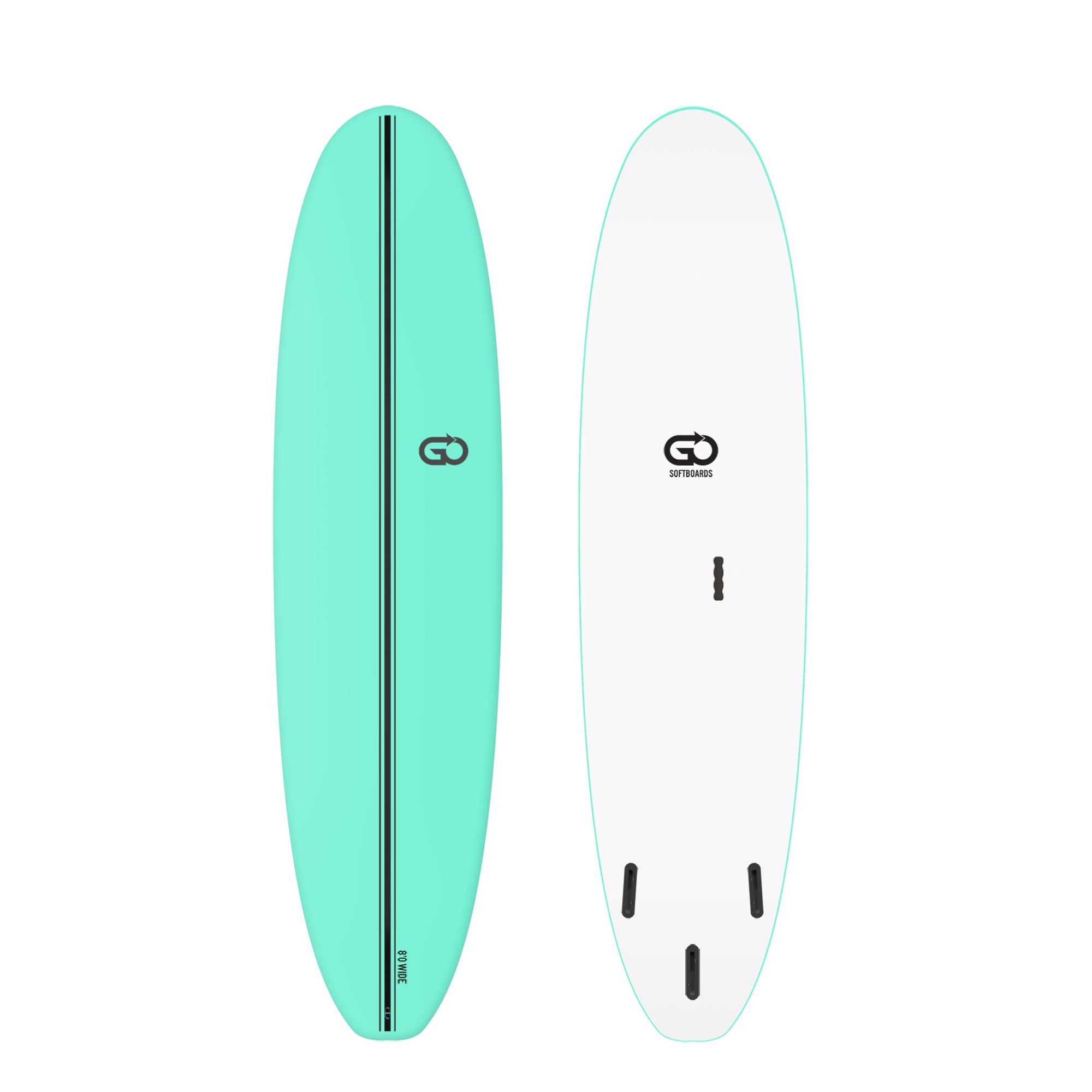 GO Softboard 8.0 Surf Range wide Soft Surfboard gr