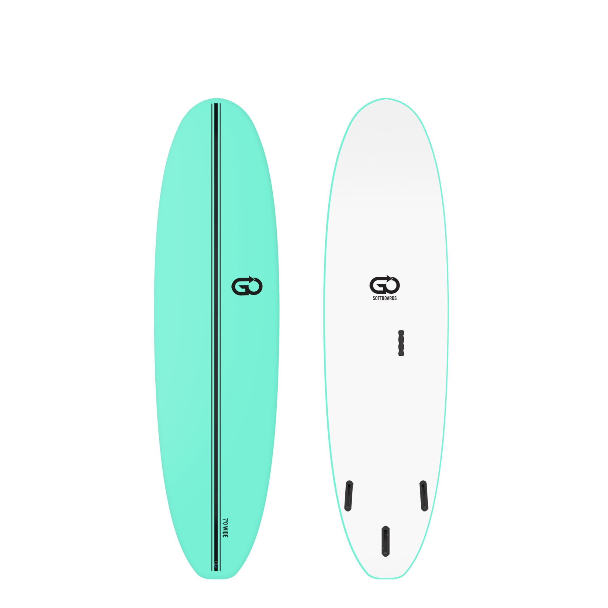 GO Softboard 7.0 Surf Range wide Soft Surfboard gr