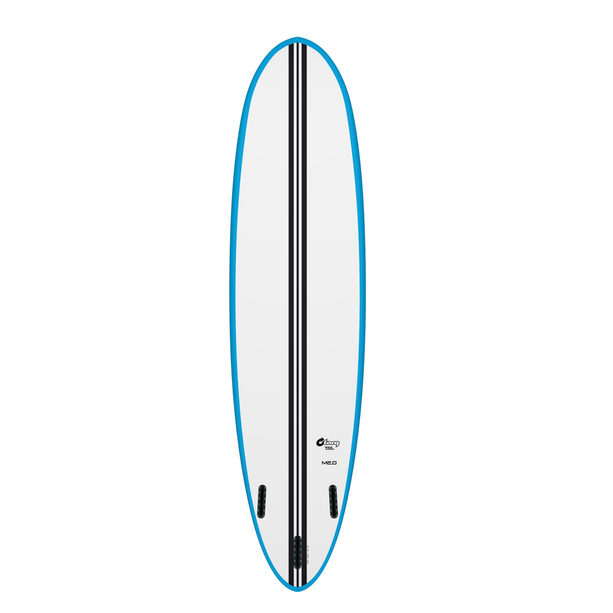 Surfboard TORQ TEC M2.0 7.6 Blue Rail - 2