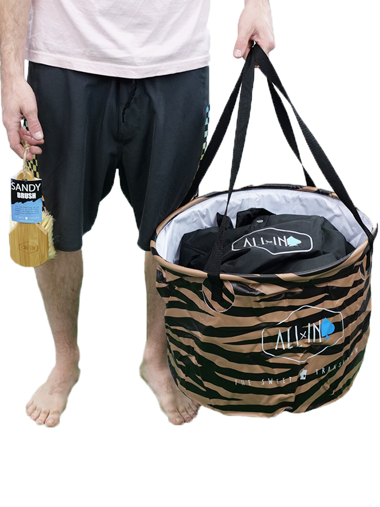 ALL IN - CLEAN KIT & CHANGING BAG - ZEBRA - 2