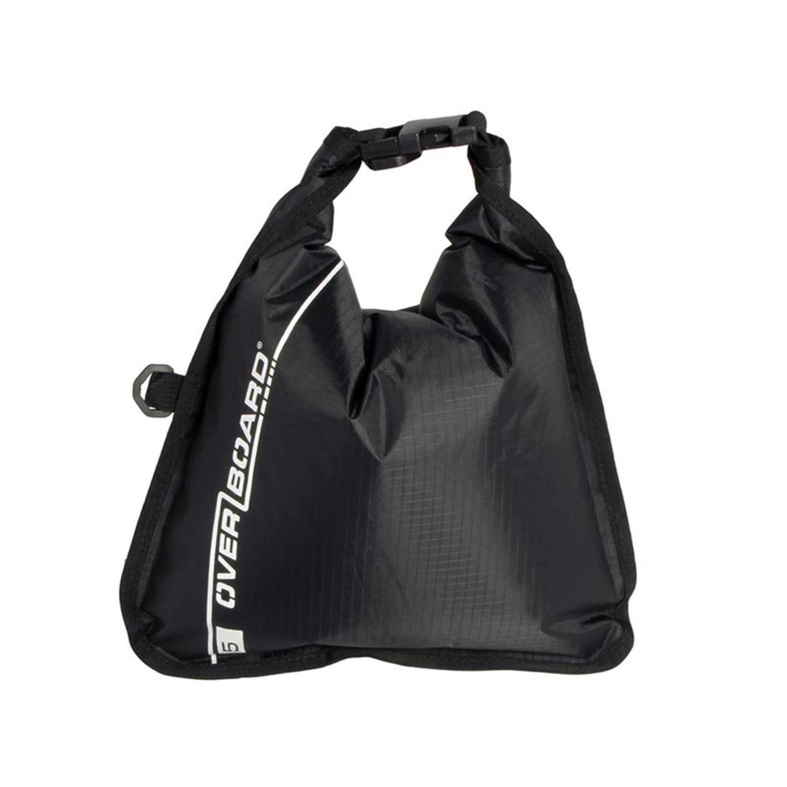 Overboard Dry Flat Bag 5 Liter black - 2