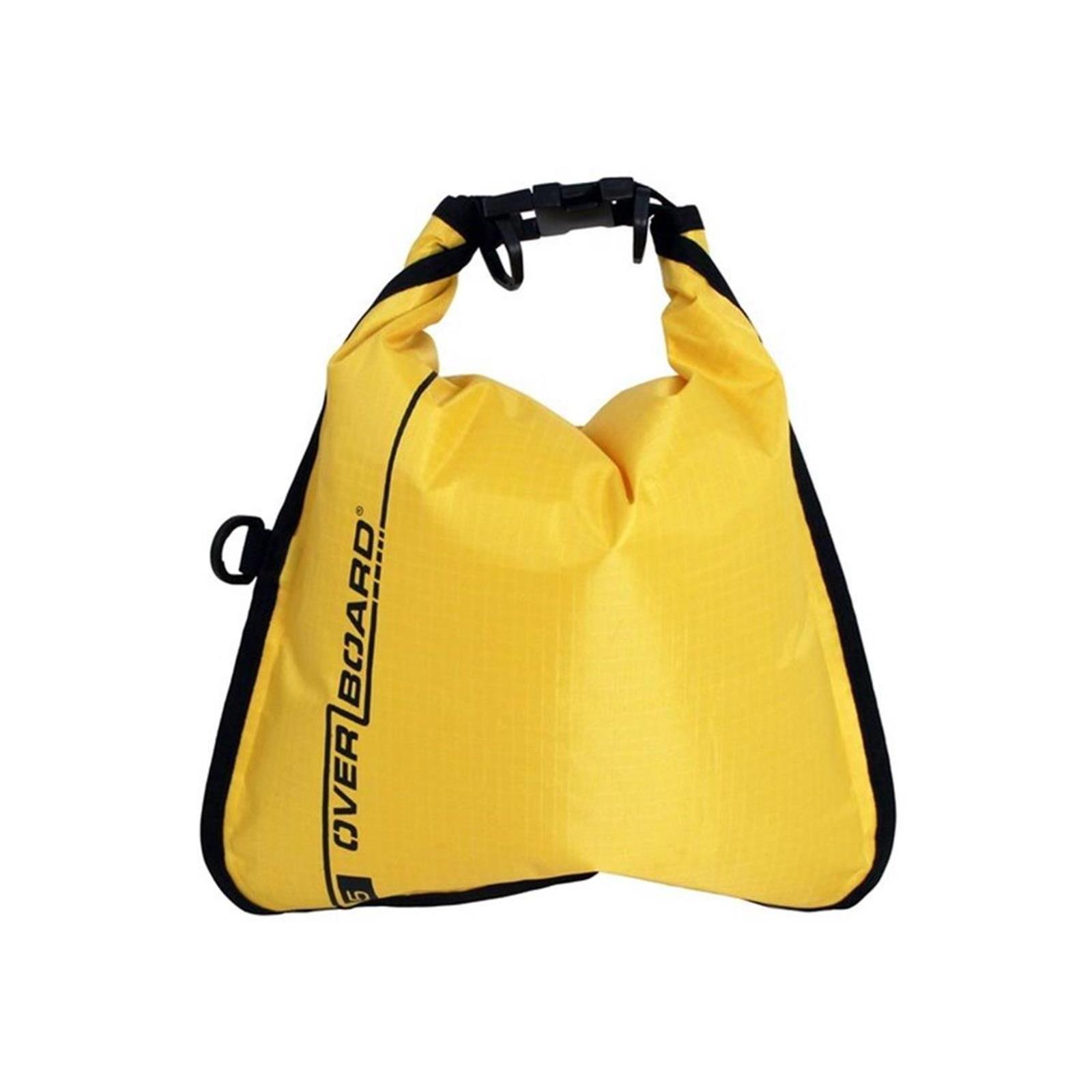 Overboard Dry Flat Bag 5 Liter yellow - 2
