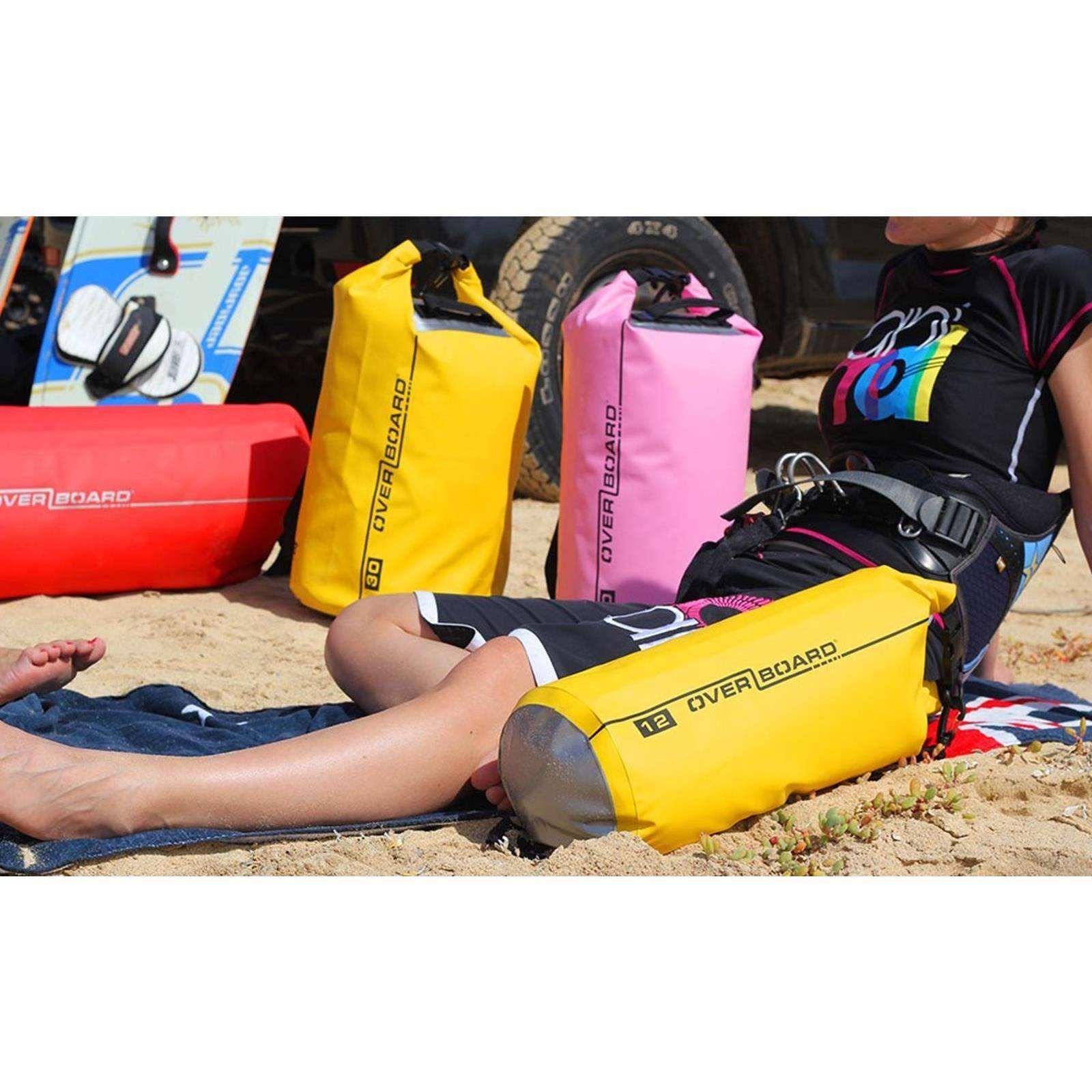 OverBoard Dry Tube Bag 12 Liter yellow - 5