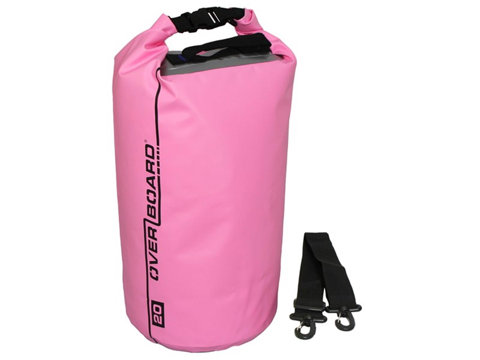Overboard Dry Tube Bag 20 Liter pink